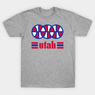 Utah Basketball - Vintage B-Ball Throwback T-Shirt